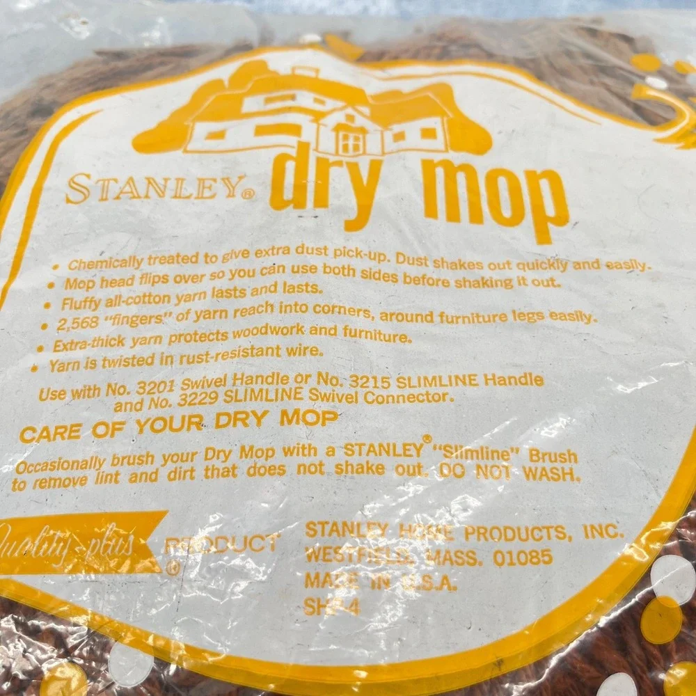 Stanley Home Products Dry Mop Replacement Head Model SHP-4